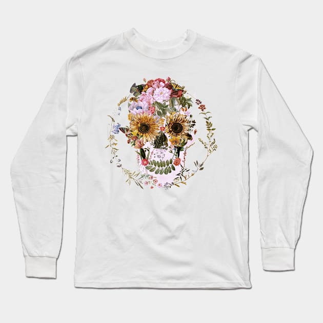 Skull Long Sleeve T-Shirt by aligulec